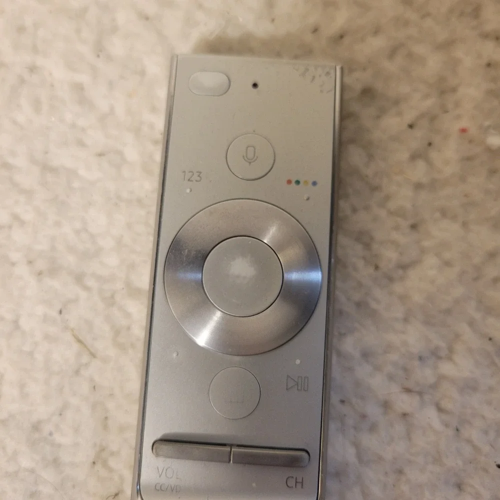Samsung Smart Control Remote BN59-01291A RMCRMM1AP1 Silver Voice Command TV